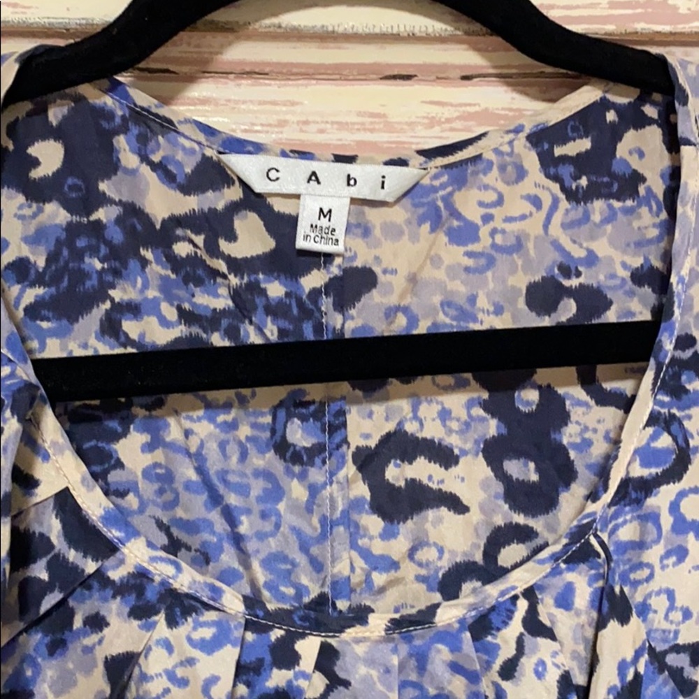 Cabi Silk Cascading Ruffled Tank - Picture 2 of 5